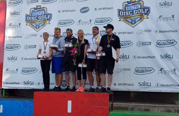 Lietuvis iš Šveicarijos iškovojo auksą Baltijos šalių diskgolfo čempionate