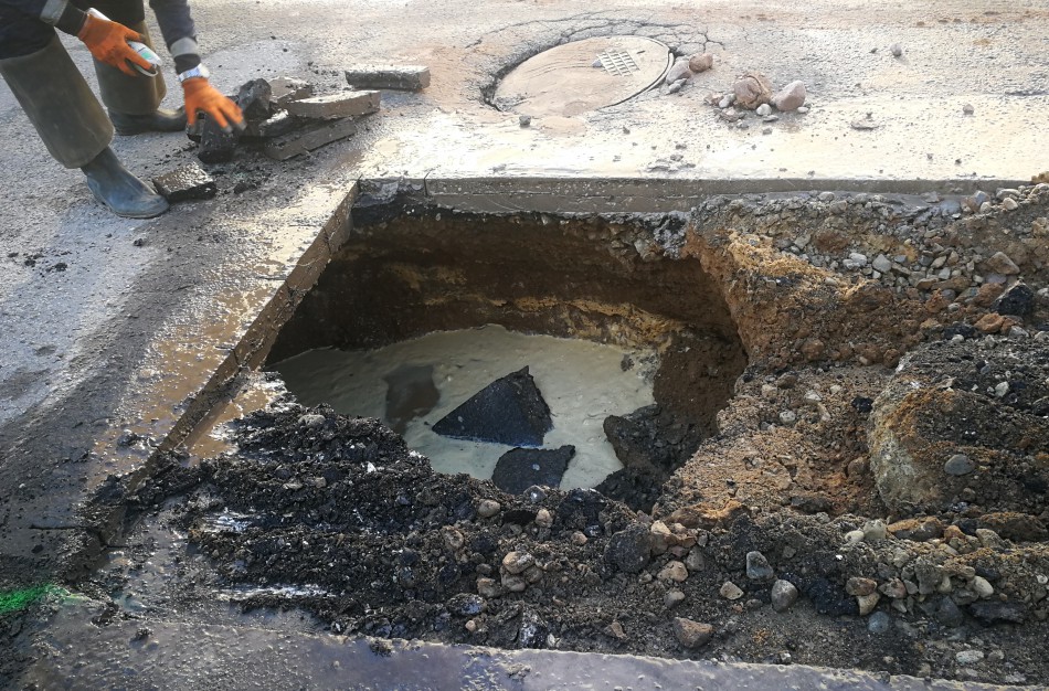 Trūkūs vamzdžiui be vandens liko penki namai