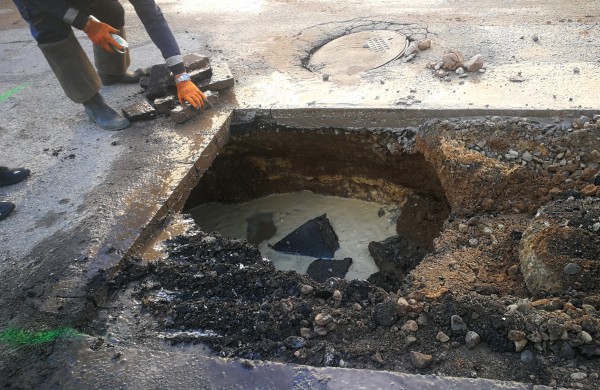 Trūkūs vamzdžiui be vandens liko penki namai