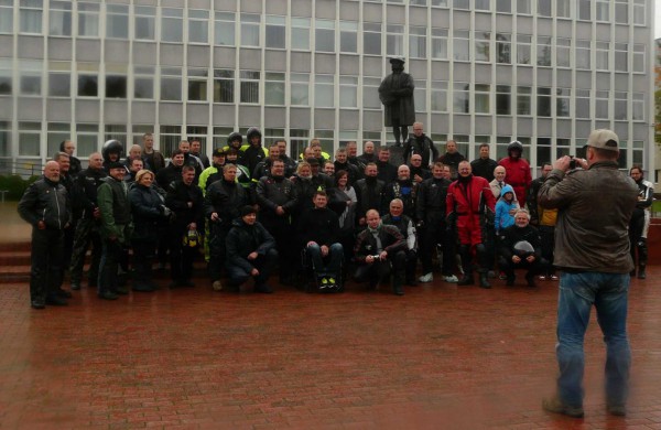 Jonavos miesto centre – motociklai