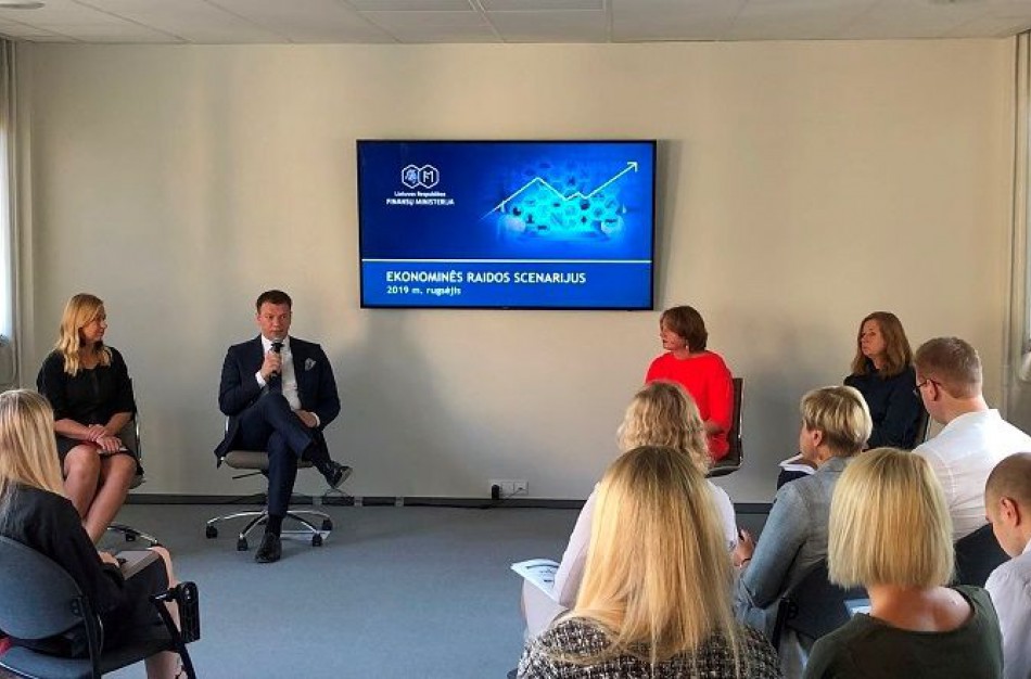 Finansų ministerijos rudens makroekonomikos prognozė 2019–2022 metams