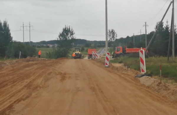 Kelio Jonava – Meškoniai asfaltavimo darbai: kada galėsime džiaugtis darbų pabaiga?