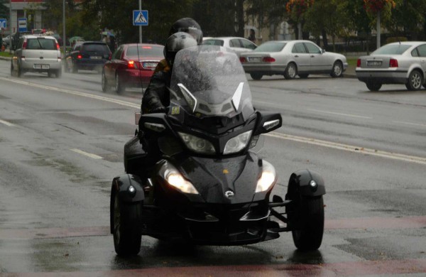 Jonavos miesto centre – motociklai