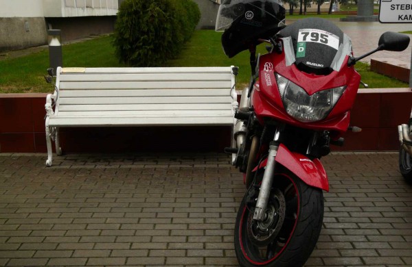 Jonavos miesto centre – motociklai