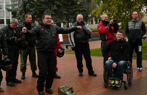 Jonavos miesto centre – motociklai