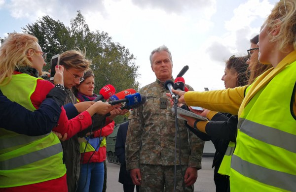 Rukloje lankosi LR Prezidentas G. Nausėda