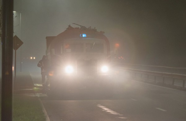 Įtariama, kad gaisras Karmėlavoje buvo sukeltas tyčia
