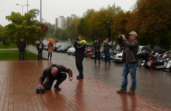 Jonavos miesto centre – motociklai