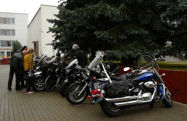 Jonavos miesto centre – motociklai