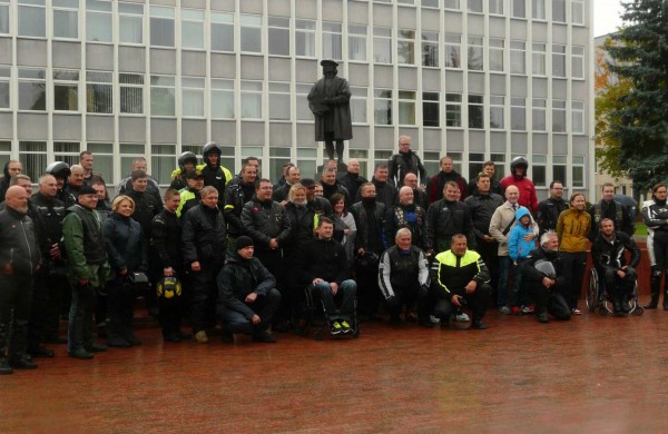 Jonavos miesto centre – motociklai