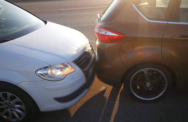 P. Vaičiūno gatvėje susidūrė ,,Ford" ir ,,Volkswagen" 