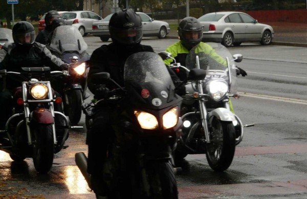 Jonavos miesto centre – motociklai