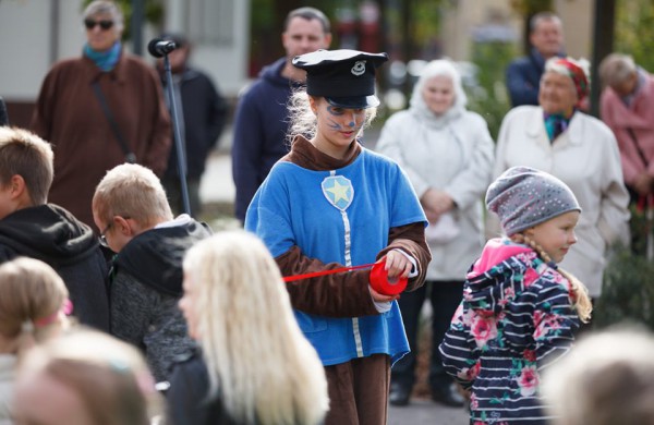 Ramybės skvere atidaryta nauja žaidimų aikštelė