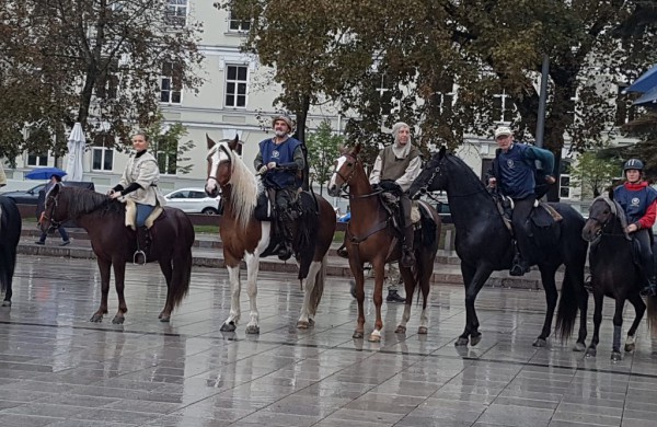 Sveikinimai Vyčio rinktinės žygio dalyviams