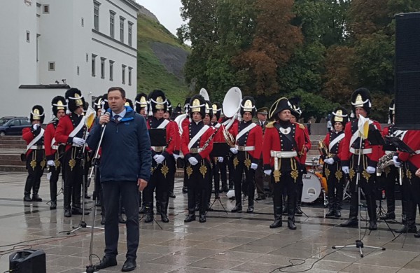 Sveikinimai Vyčio rinktinės žygio dalyviams