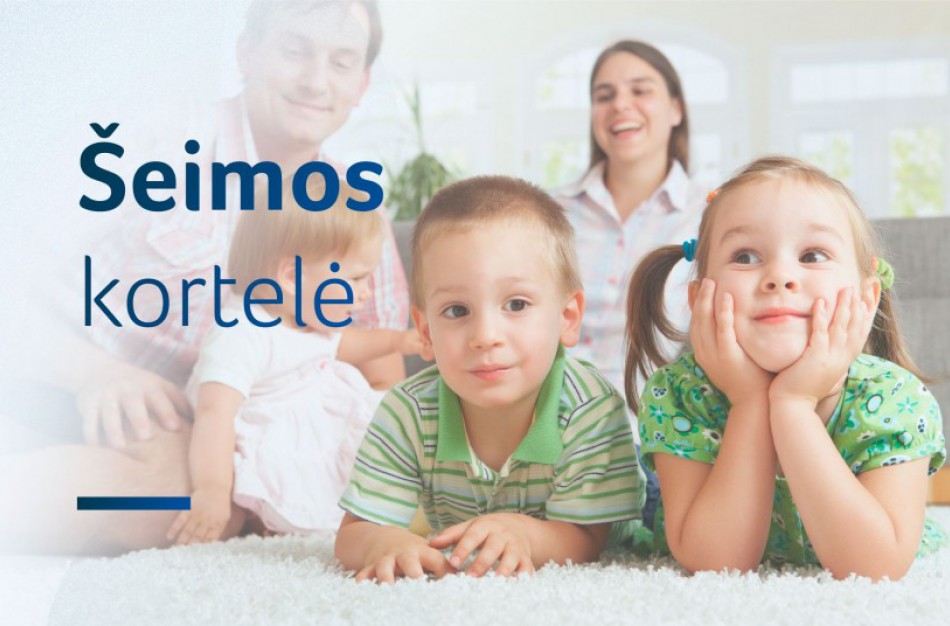 Šeimos kortelę turintiems – vis daugiau partnerių nuolaidų