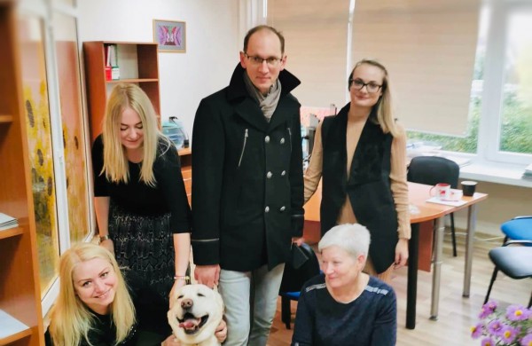 Naujas Jonavos VTAS patalpas aplankė neįprasti svečiai – sukėlė džiaugsmo bangą