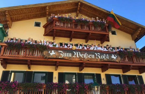 Įspūdinga „Ratilėlio“ kelionė į Austriją