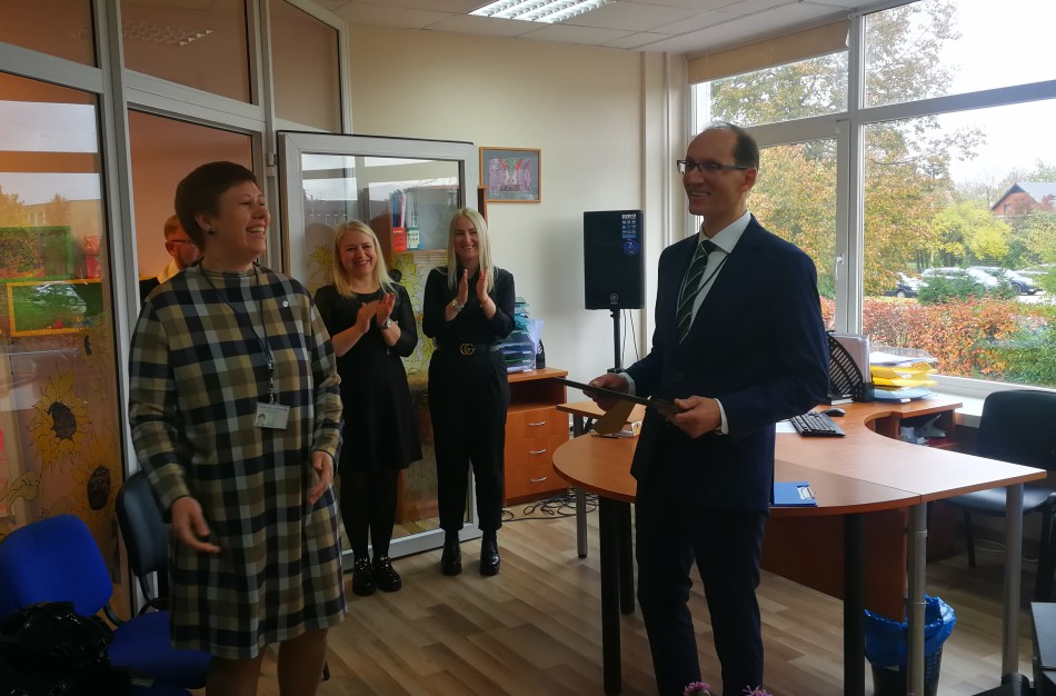 Šiandien pristatytos naujosios Jonavos VTAS patalpos