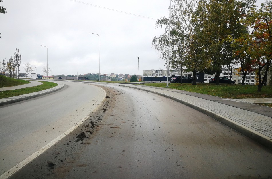 Chemikų g. gyventoja: Ar statybininkams negalioja taisyklės, draudžiančios teršti gatves? 