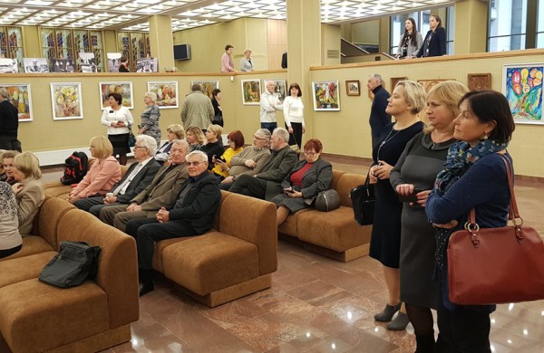 Seime – Prano ir Jono Butkevičių kūrybos darbų paroda „Lietuvos kunigaikščiai Tėviškės spalvų fone“