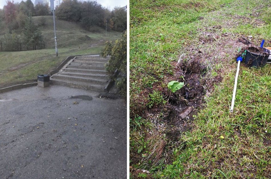 Skaitytojas: Fekalijomis aplipusiais batais tiesiai į ugdymo įstaigą