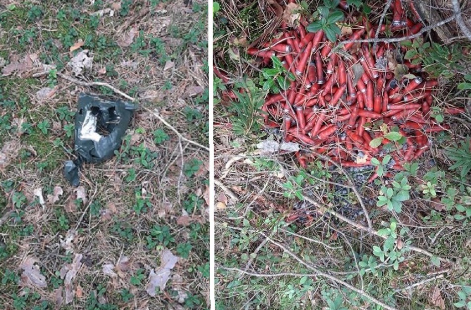 Miško lankytoja: Ar kariškiams po savęs nereikia susirinkti šiukšlių?