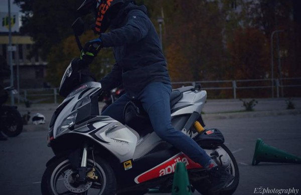 Motorolerių sezono uždarymas Jonavoje