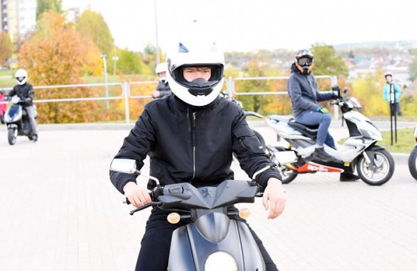 Motorolerių sezono uždarymas Jonavoje