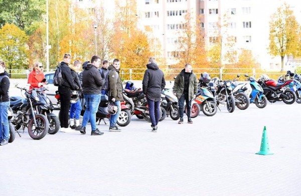 Motorolerių sezono uždarymas Jonavoje