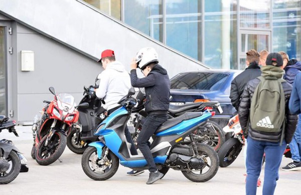 Motorolerių sezono uždarymas Jonavoje