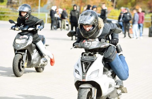 Motorolerių sezono uždarymas Jonavoje