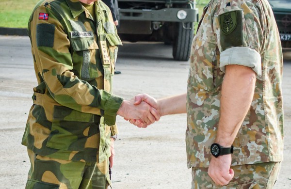 Lietuvoje lankėsi Norvegijos kariuomenės vadas  