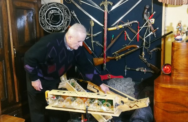 Žmogus – orkestras A.Kirvelevičius: Trečiasis Lietuvos rekordas ir pribloškianti kolekcija