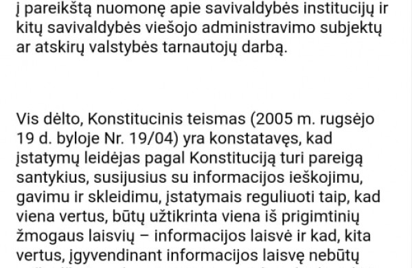 Ar jonaviečiai turi teisę žinoti, kiek ir kam išleidžia jų išrinkti politikai?