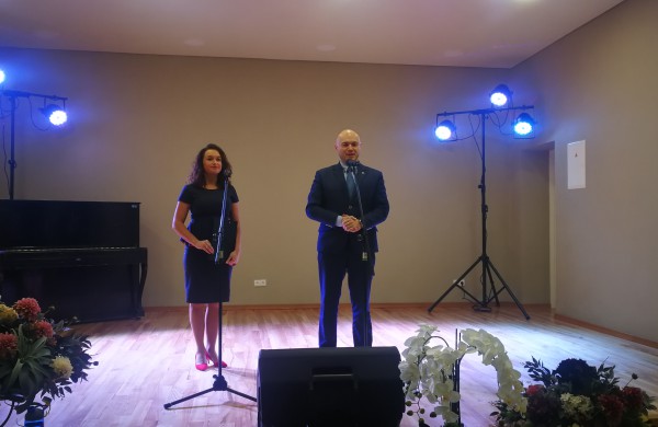 Šiandien atvertas renovuotas Bukonių kultūros centro pastatas