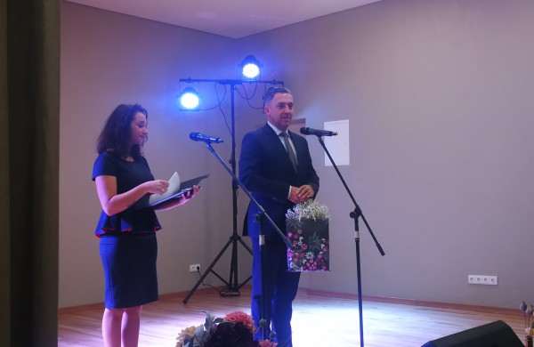 Šiandien atvertas renovuotas Bukonių kultūros centro pastatas