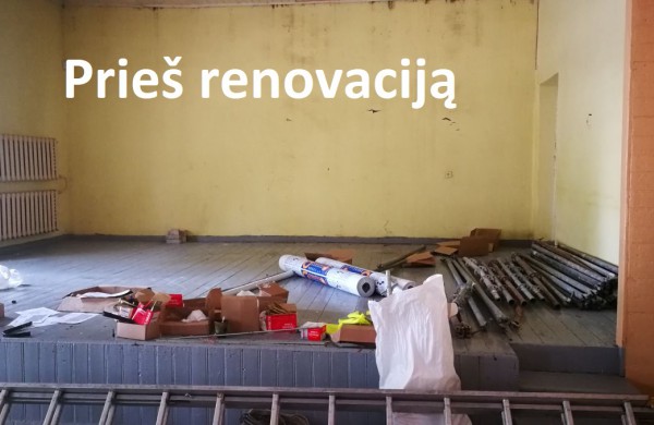 Šiandien atvertas renovuotas Bukonių kultūros centro pastatas