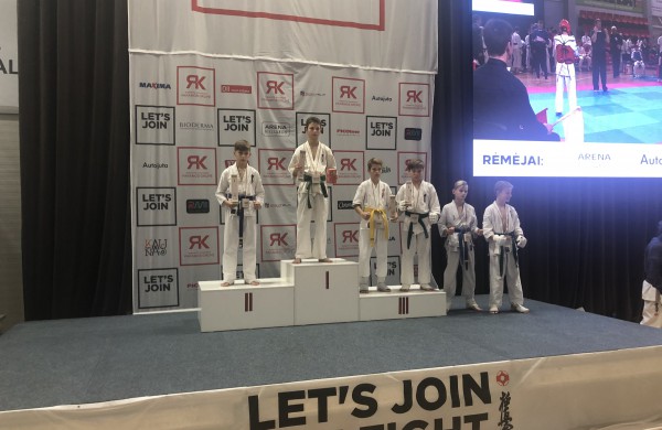 Sėkmingi sporto klubo „Kumite“ jaunųjų sportininkų pasirodymai