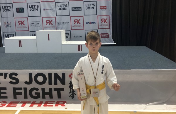 Sėkmingi sporto klubo „Kumite“ jaunųjų sportininkų pasirodymai