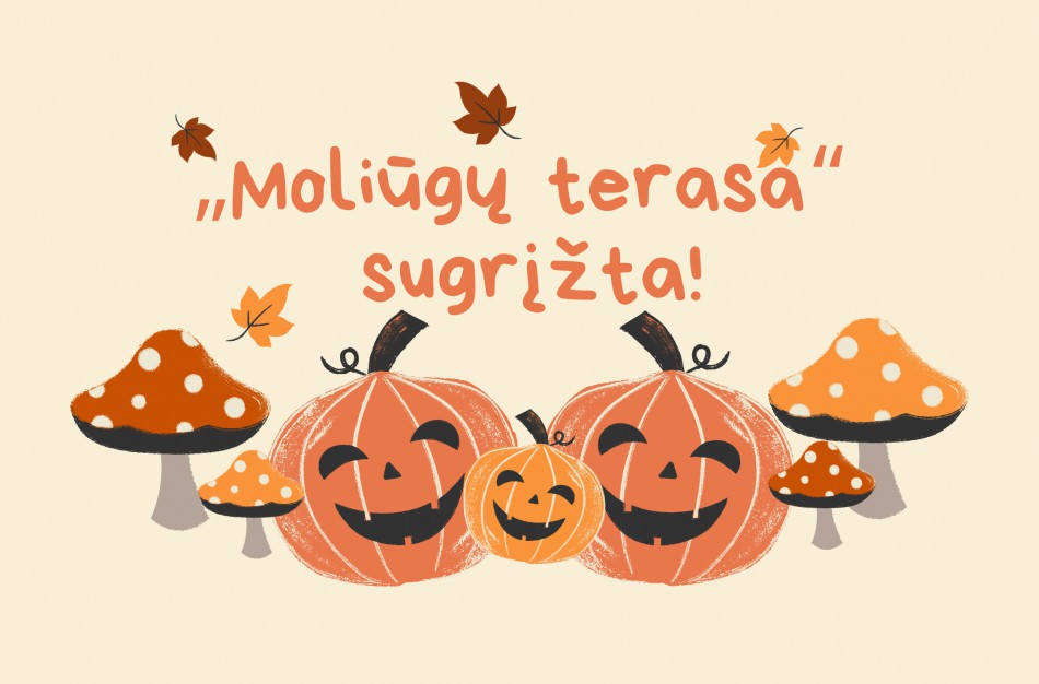 Akcija „Moliūgų terasa“ sugrįžta