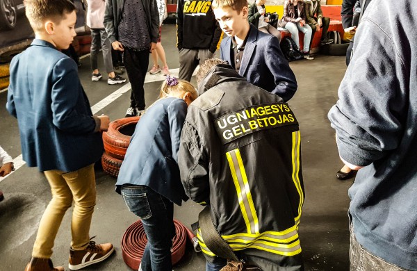 Moksleiviams – saugaus elgesio žaidynės