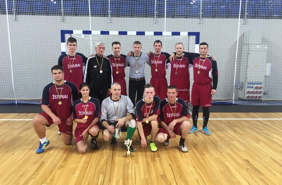 Žeimiai – stipriausia salės futbolo seniūnija