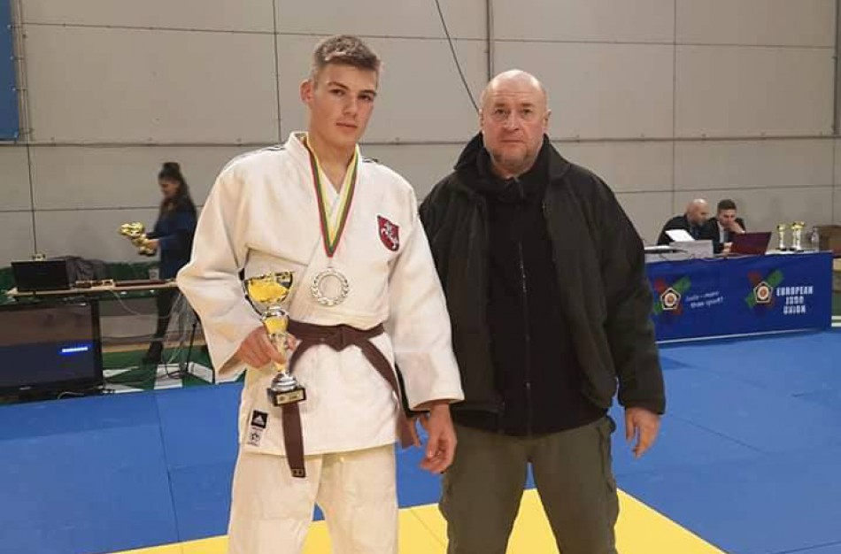 A. Jurkevičius – Lietuvos dziudo vicečempionas