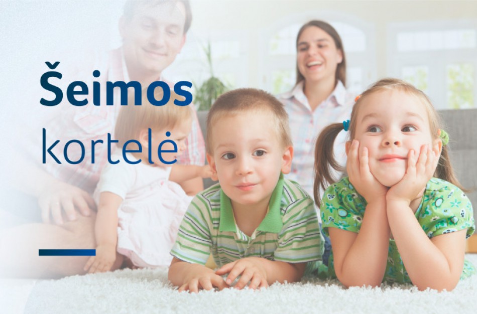 Šeimos kortelė turi jau daugiau nei 100 partnerių