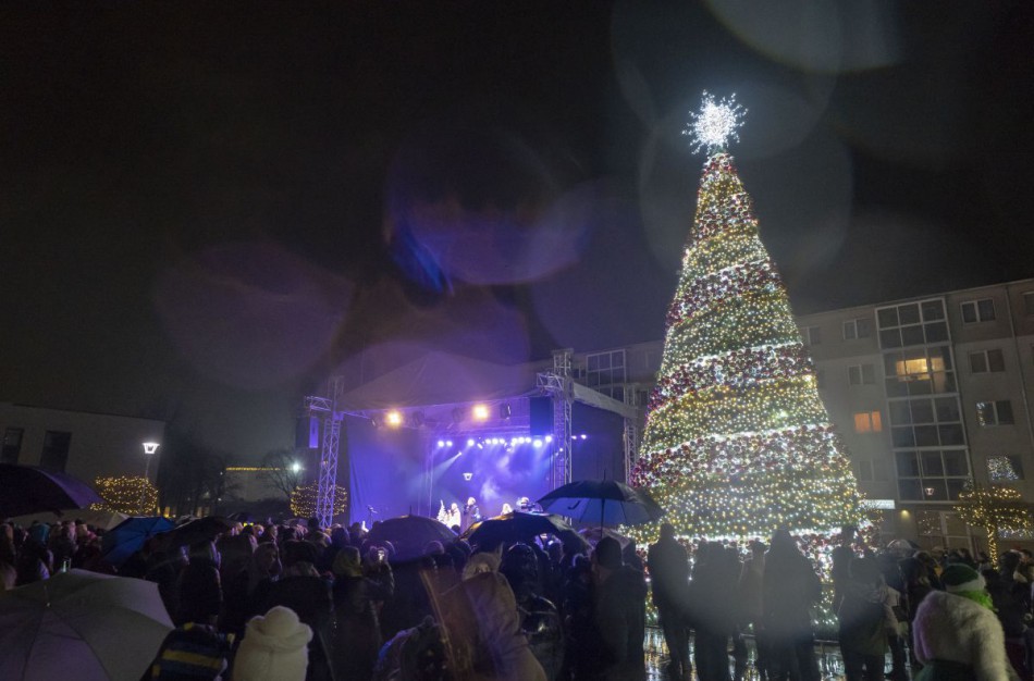 Miesto šventine puošyba rūpinsis jonaviečiams jau žinoma Kauno bendrovė 