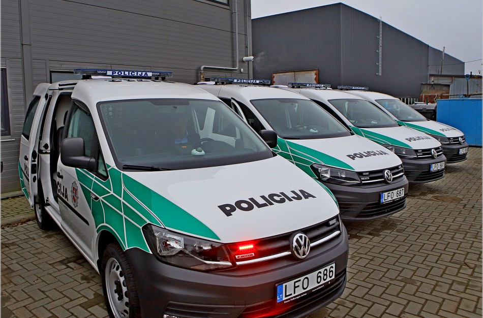 Policijos automobilių parkui - daugiau nei 100 naujų automobilių