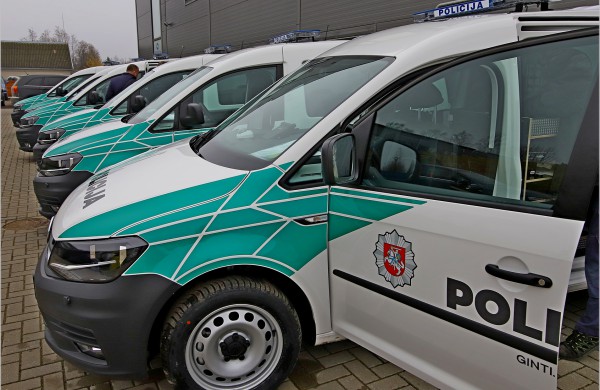 Policijos automobilių parkui - daugiau nei 100 naujų automobilių