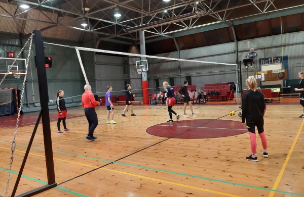 Juškonyse vyko tinklinio turnyras