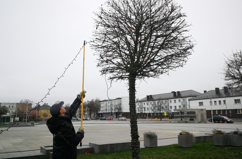 Po ilgesnės pertraukos Jonavoje vėl bus puošiamos dvi šventinės eglutės